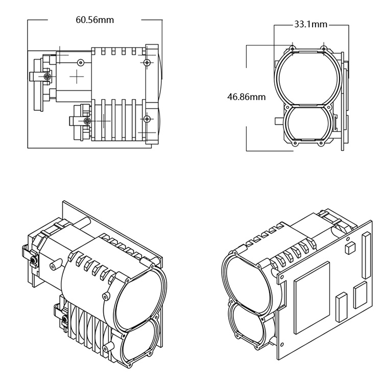 3 км LRF модуль